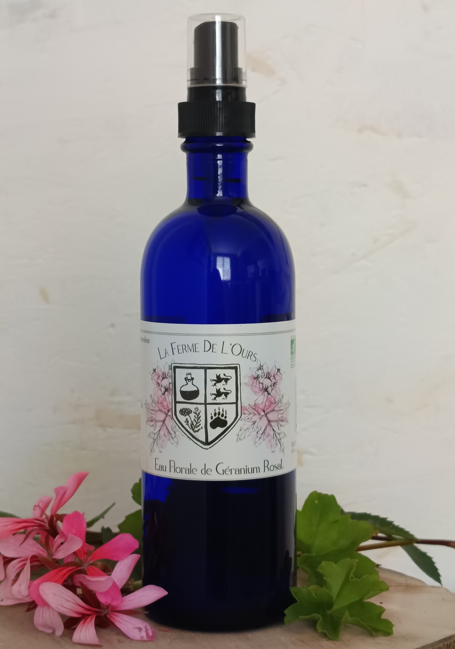 HA12-02 - Hydrolat Géranium Rosat 200 ml