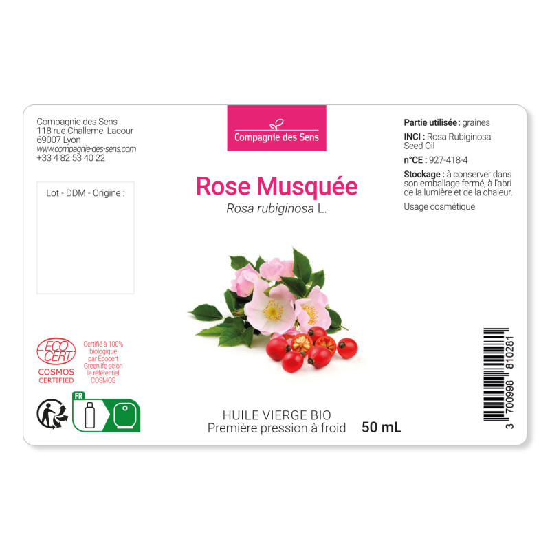 HVRM-04 - Huile végétale Rose Musquée