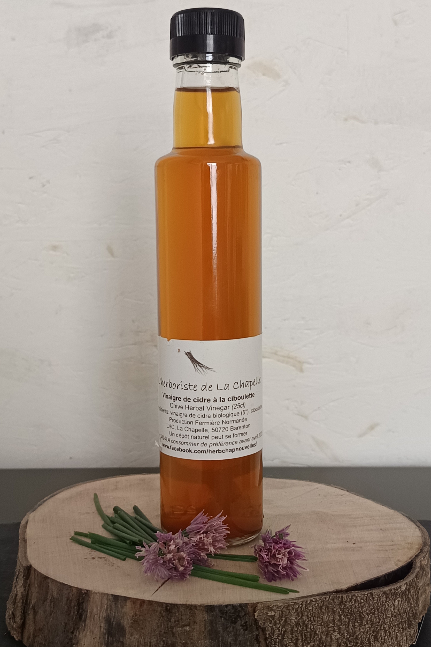 AR00006-4 - Vinaigre de cidre aromatisé à la ciboulette