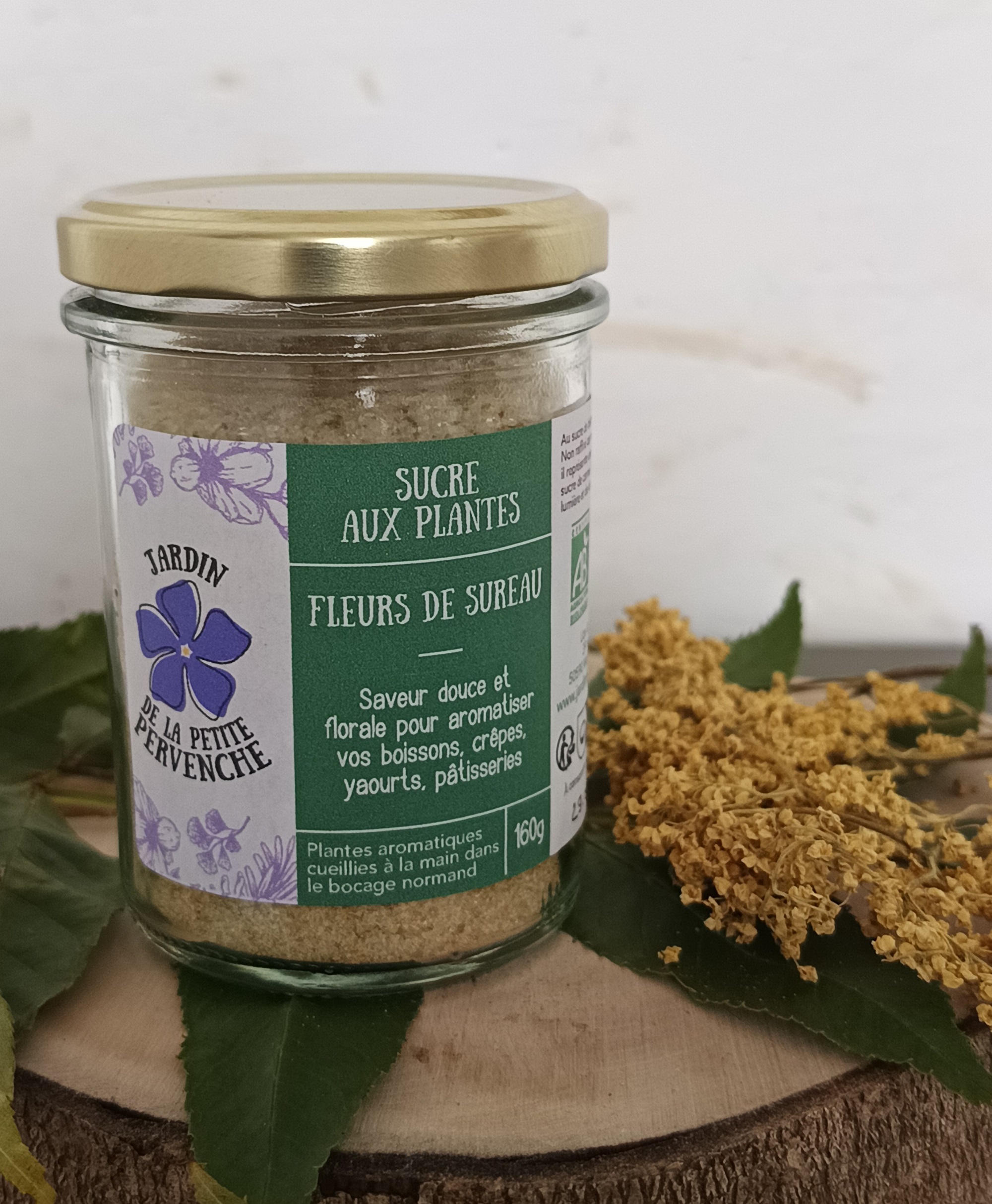 SUC006-03 - Sucre à la fleur de Sureau