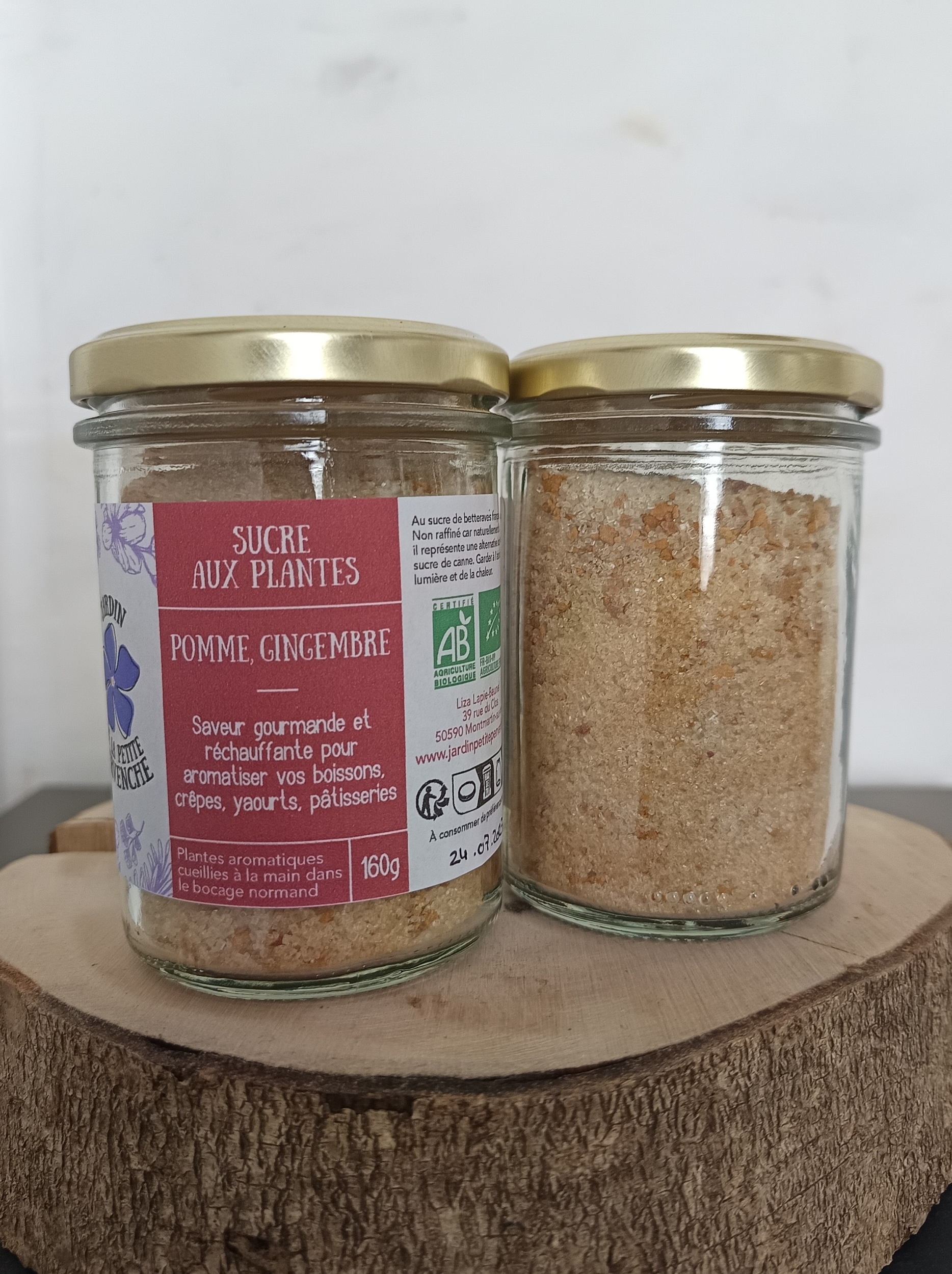 SUC007-01 - Sucre Pomme Gingembre