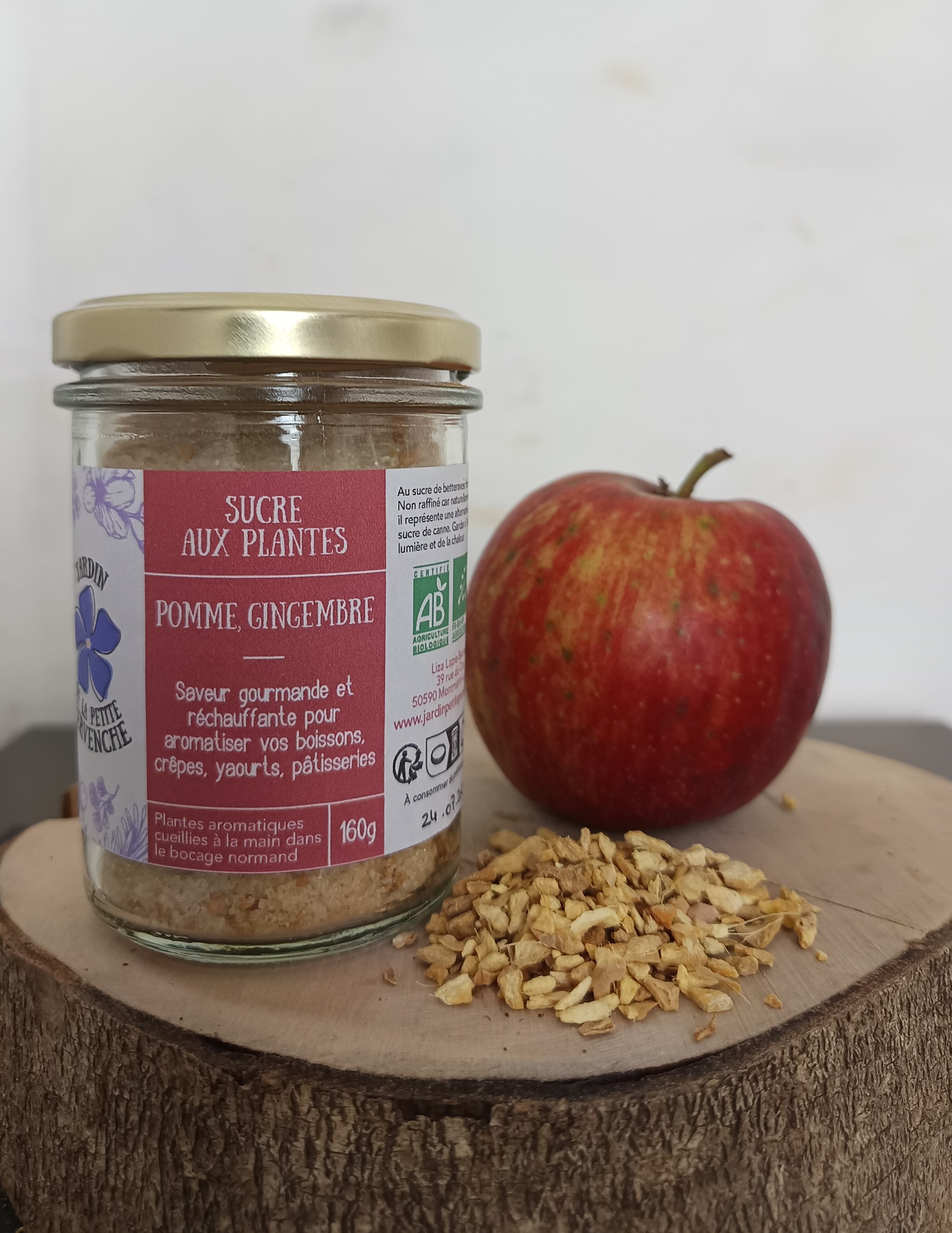 SUC007-03 - Sucre Pomme Gingembre
