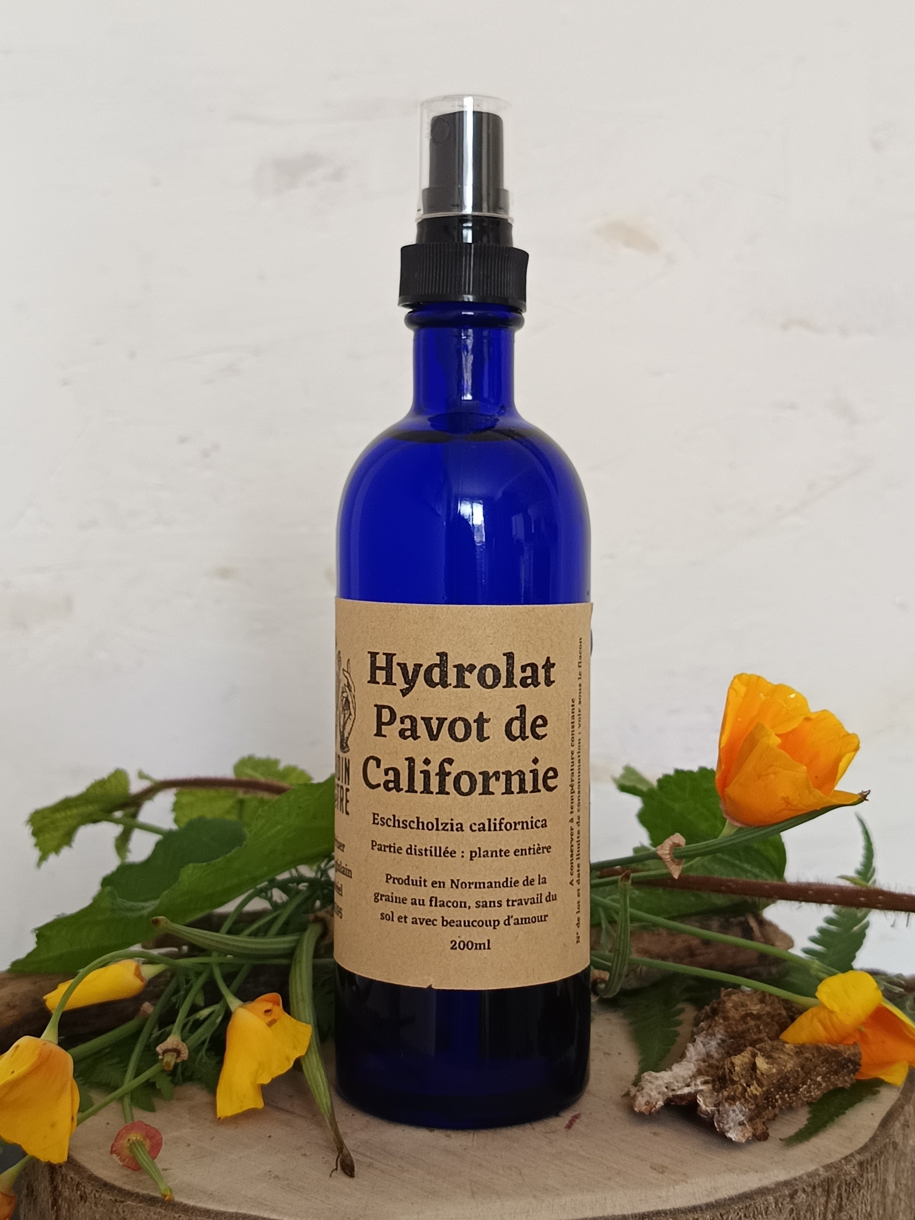 HA22-01 - Hydrolat Pavot de Californie 200 ml