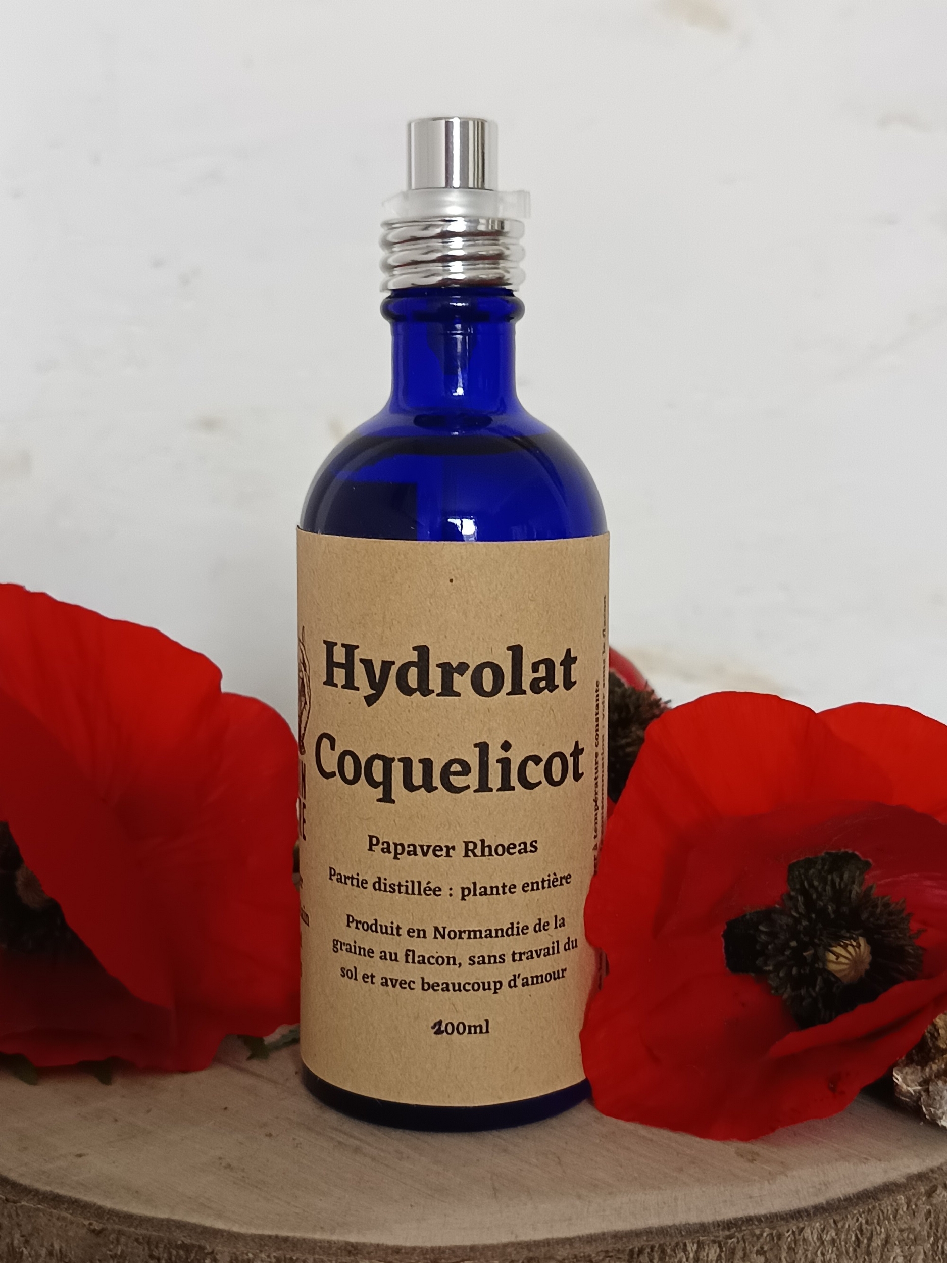 HA38-01 - Hydrolat de Coquelicot 100 ml