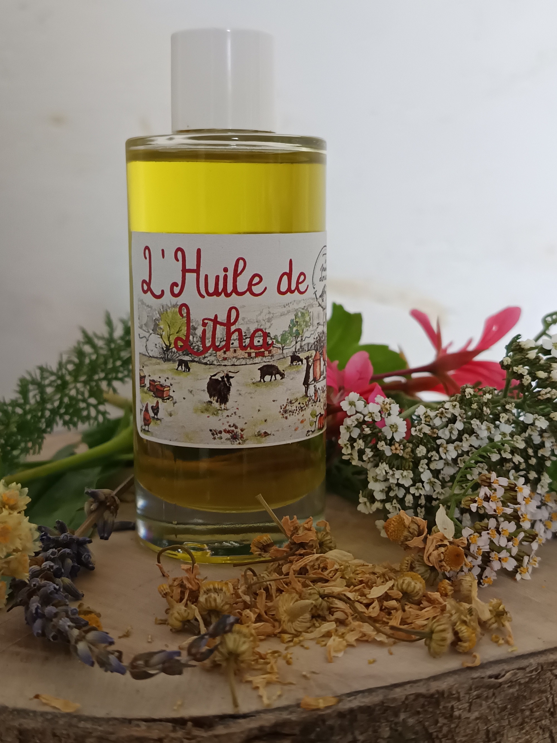 HM1-03 - Huile Litha pour peau réactive