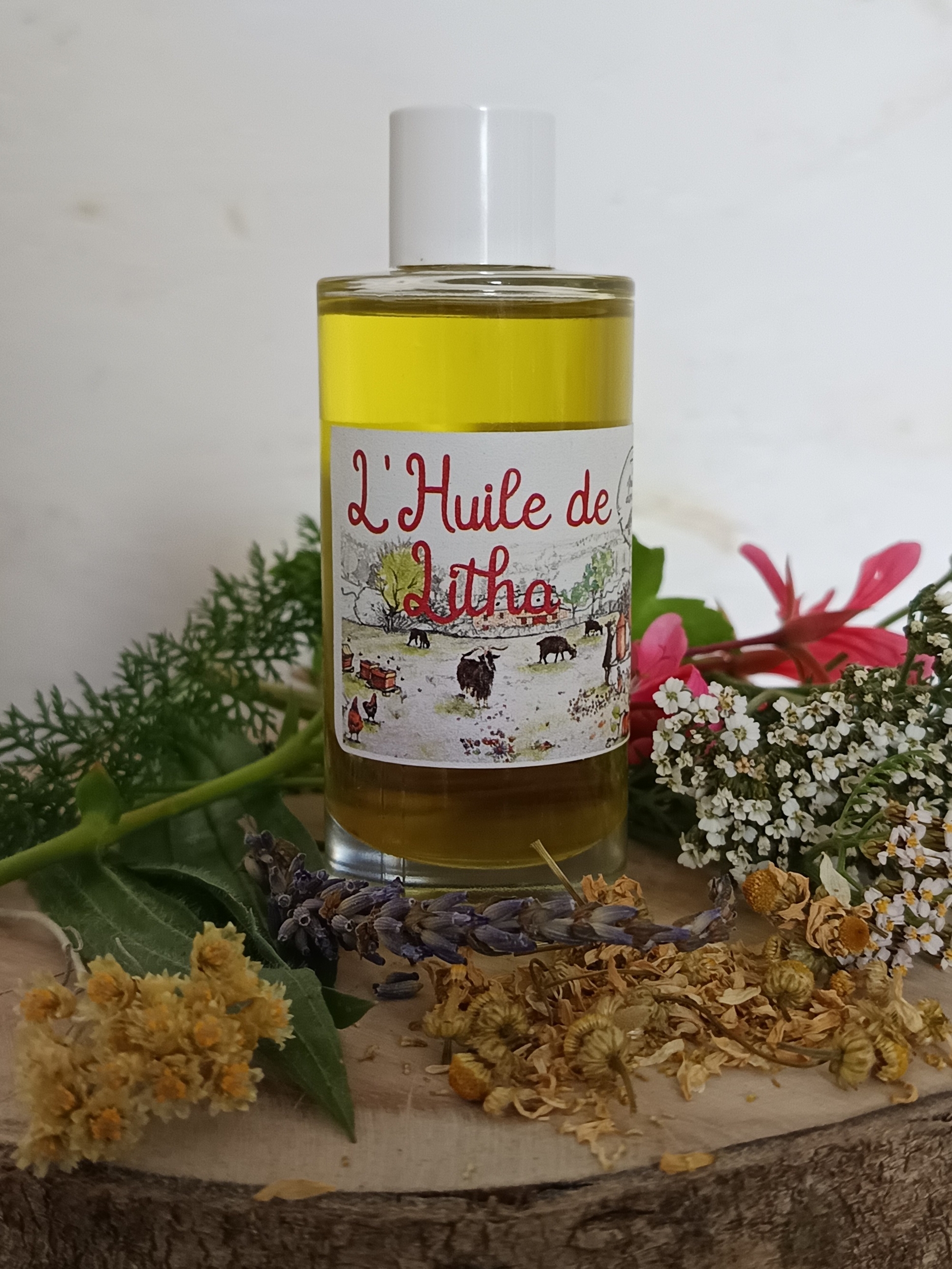 HM1-02 - Huile Litha pour peau réactive