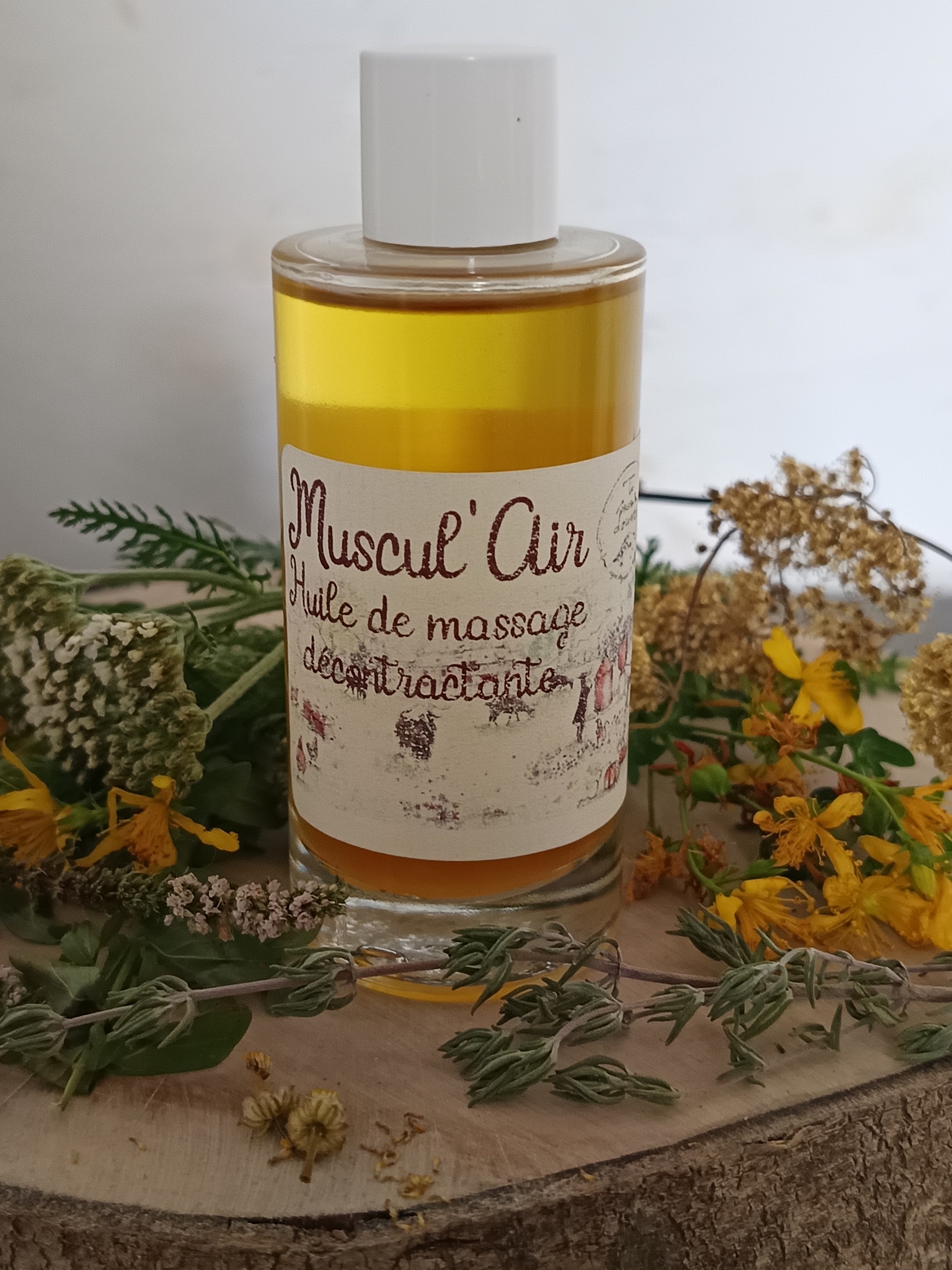 HM10-02 - Huile décontractante MusculAir
