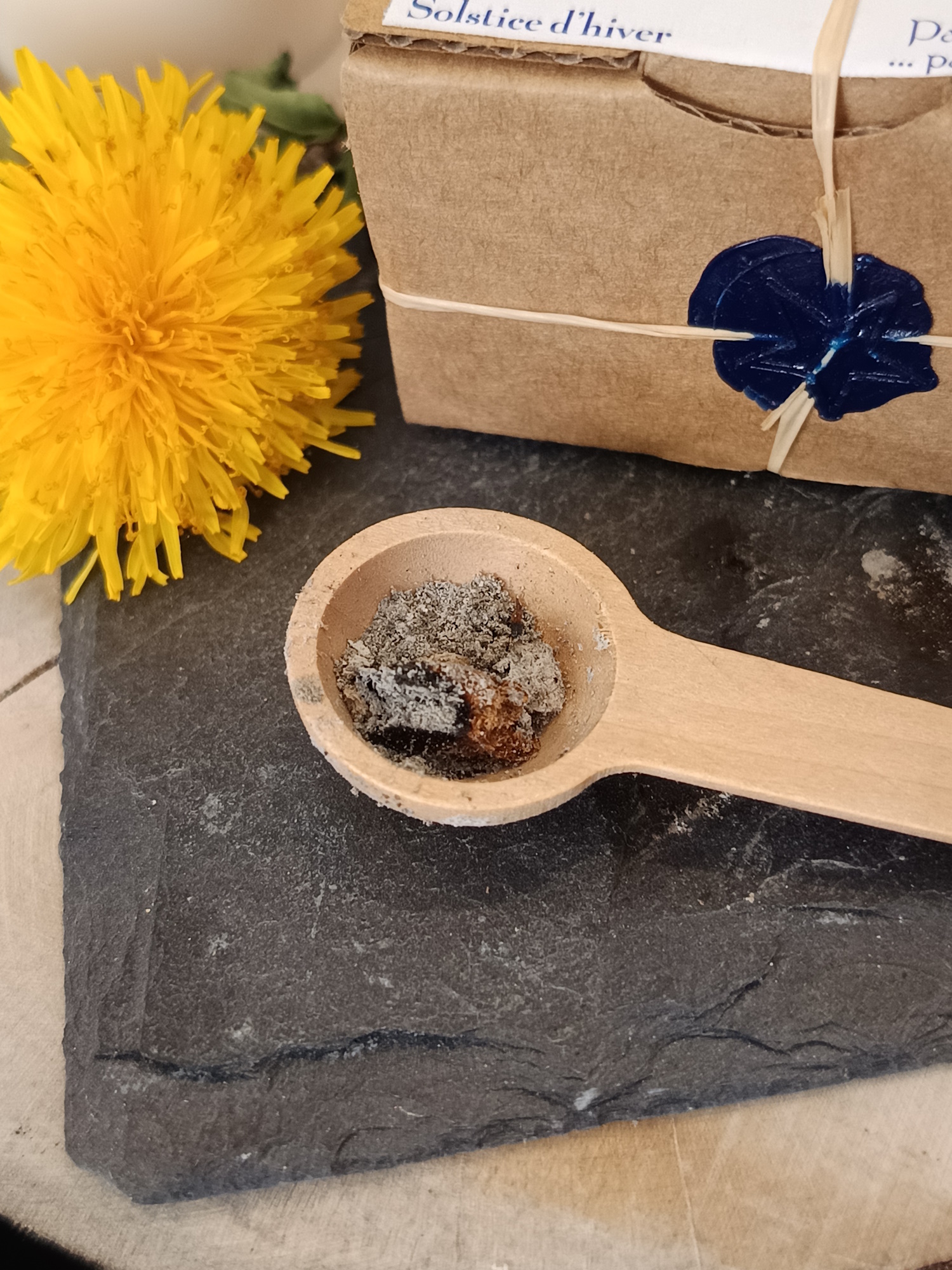 CUIL - Cuillère à encens en bois