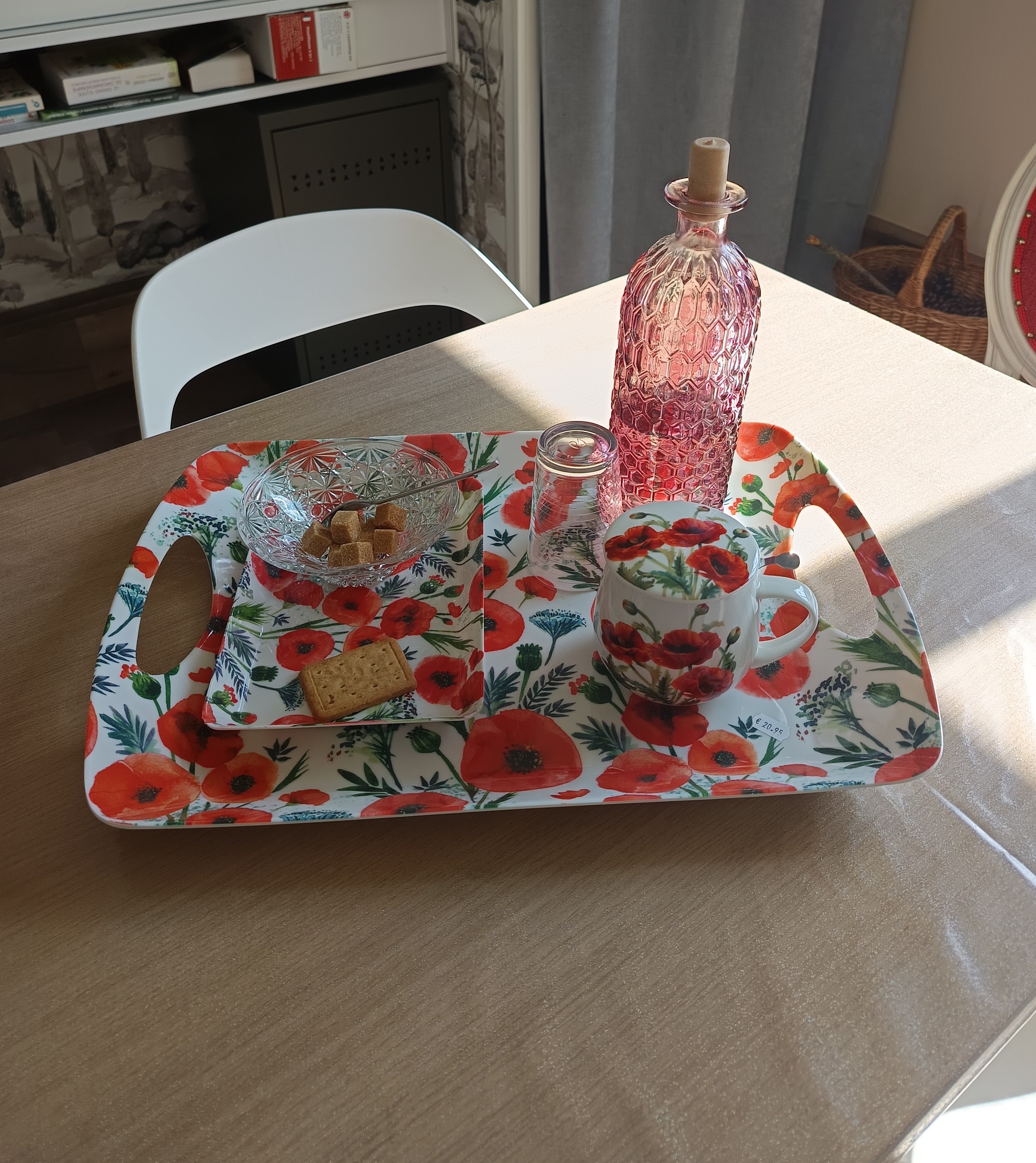 T1_8596255-02 - Plateau Coquelicot 45x32 cm
