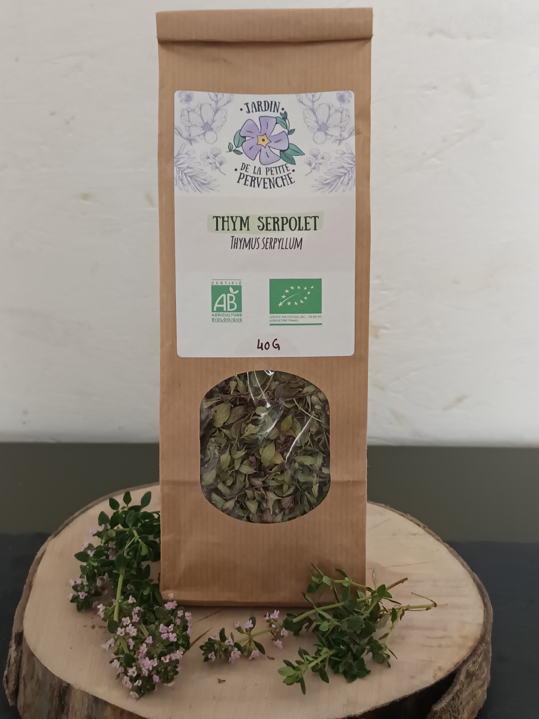 TS35 - Tisane de Thym Serpolet 40 grammes