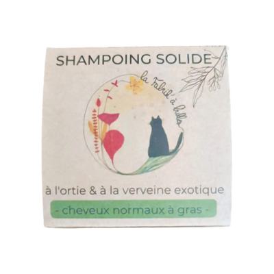 SHAM002 - Shampoing solide Ortie Verveine