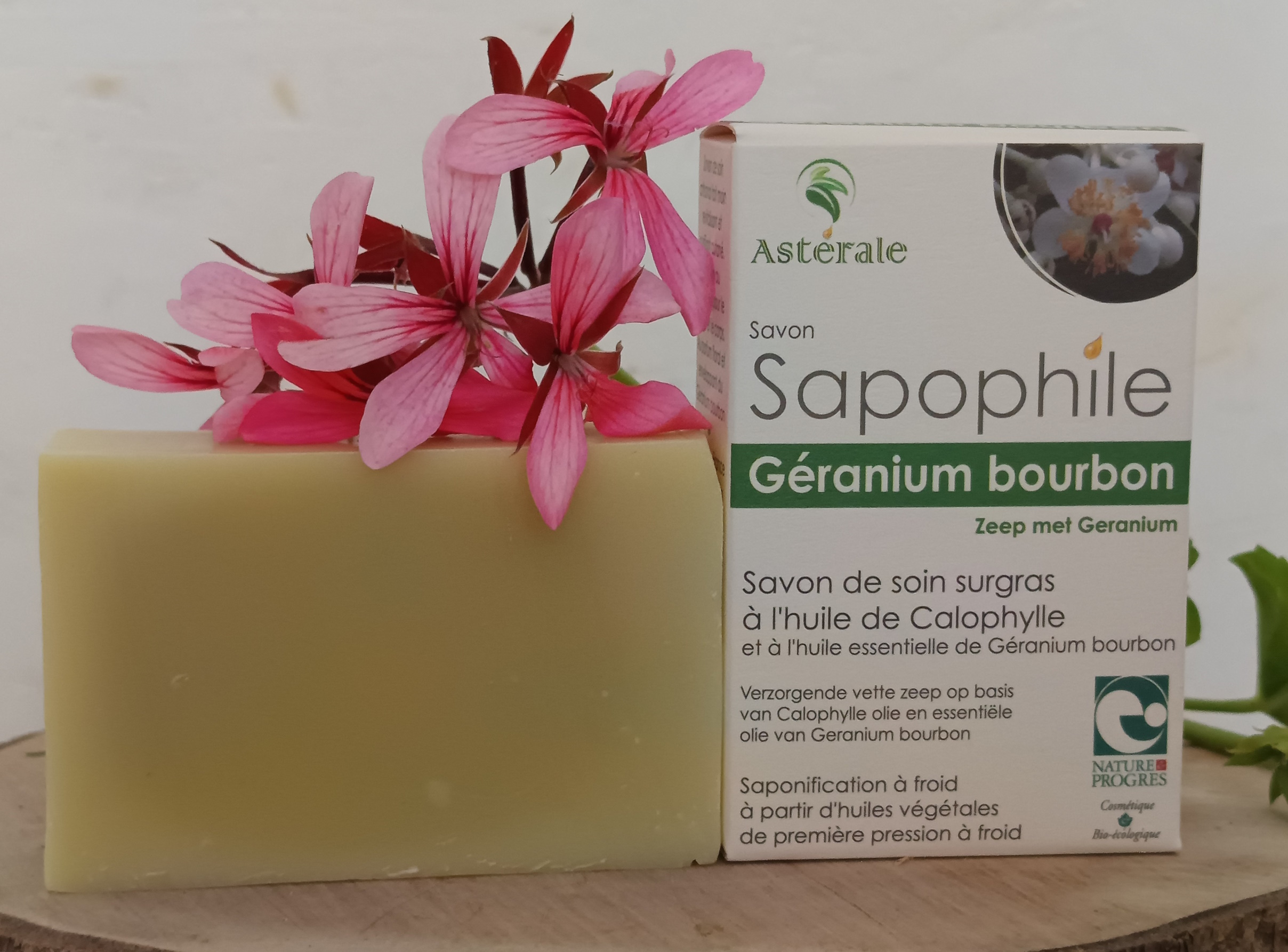 SAPGB-04 - Savon Sapophile Géranium Bourbon