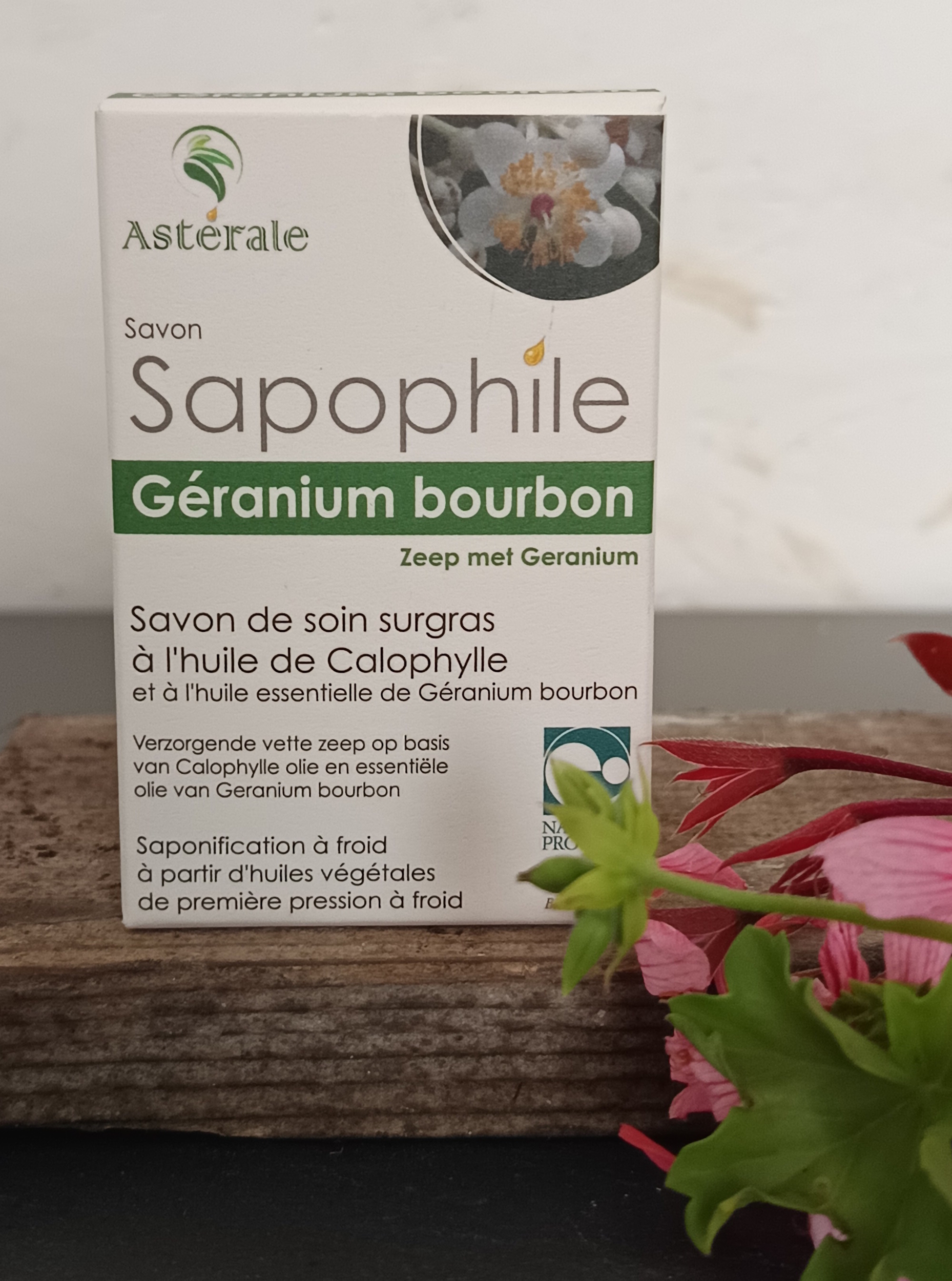 SAPGB-02 - Savon Sapophile Géranium Bourbon