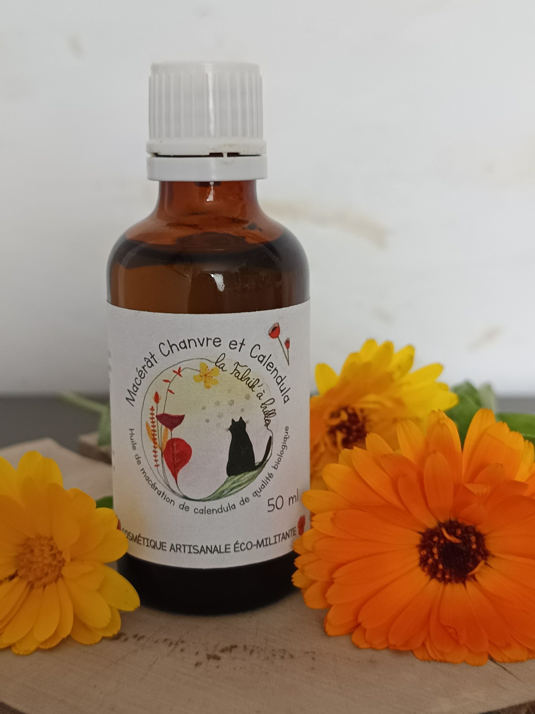 MAC001 - Macérat huileux Calendula et Chanvre