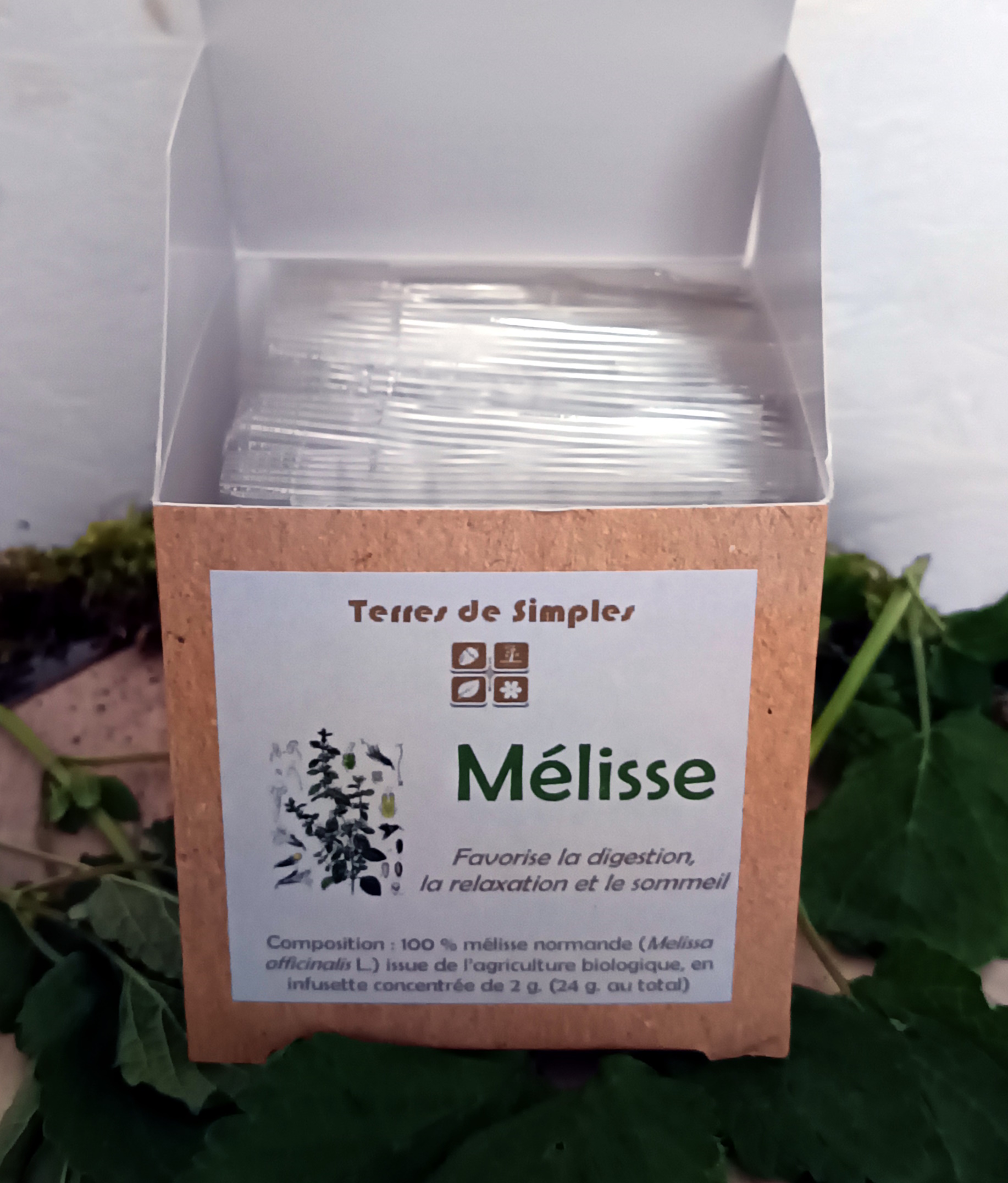 INF12-01 - Tisane Mélisse Officinale en infusette