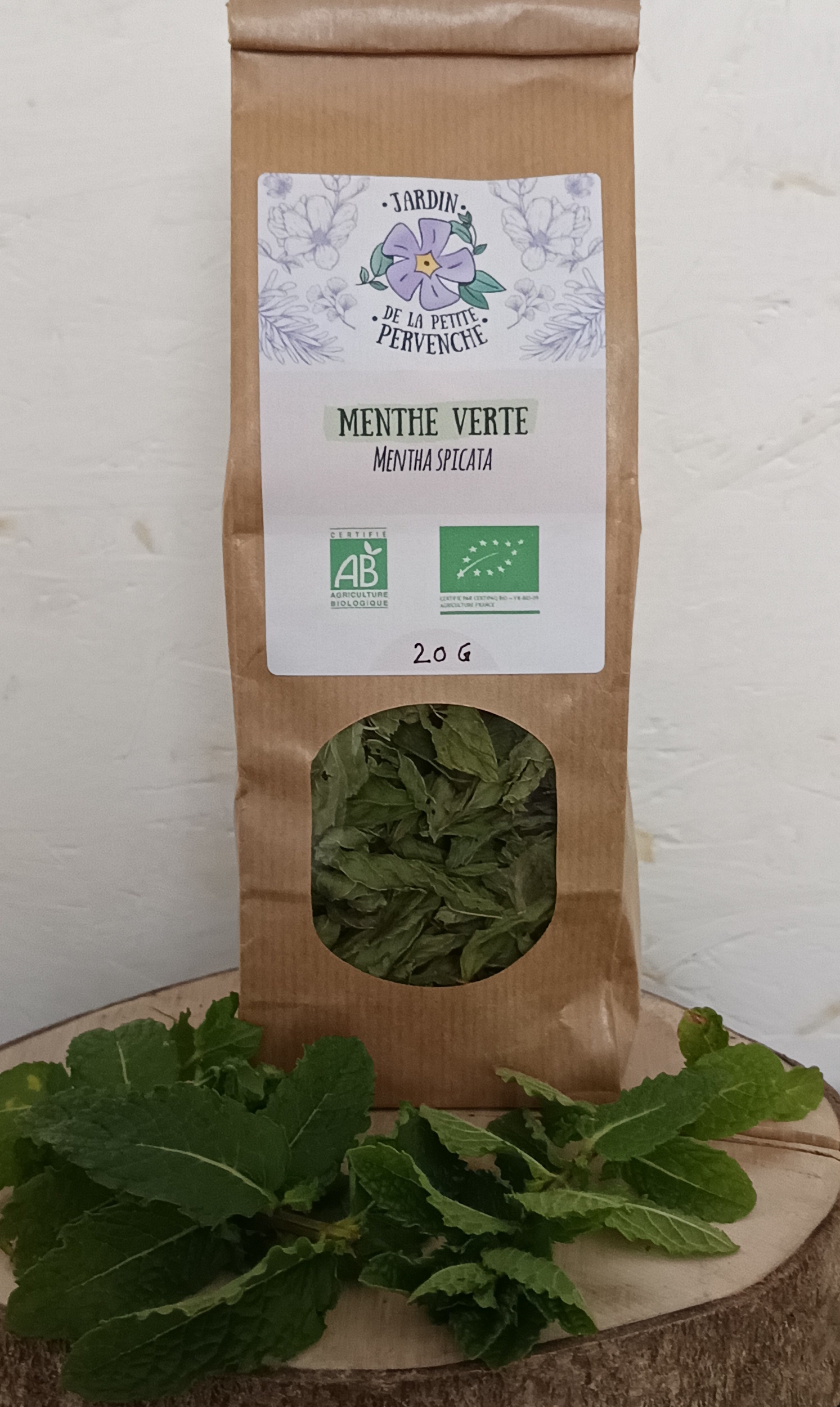 TS27 - Tisane de Menthe verte 20 grammes
