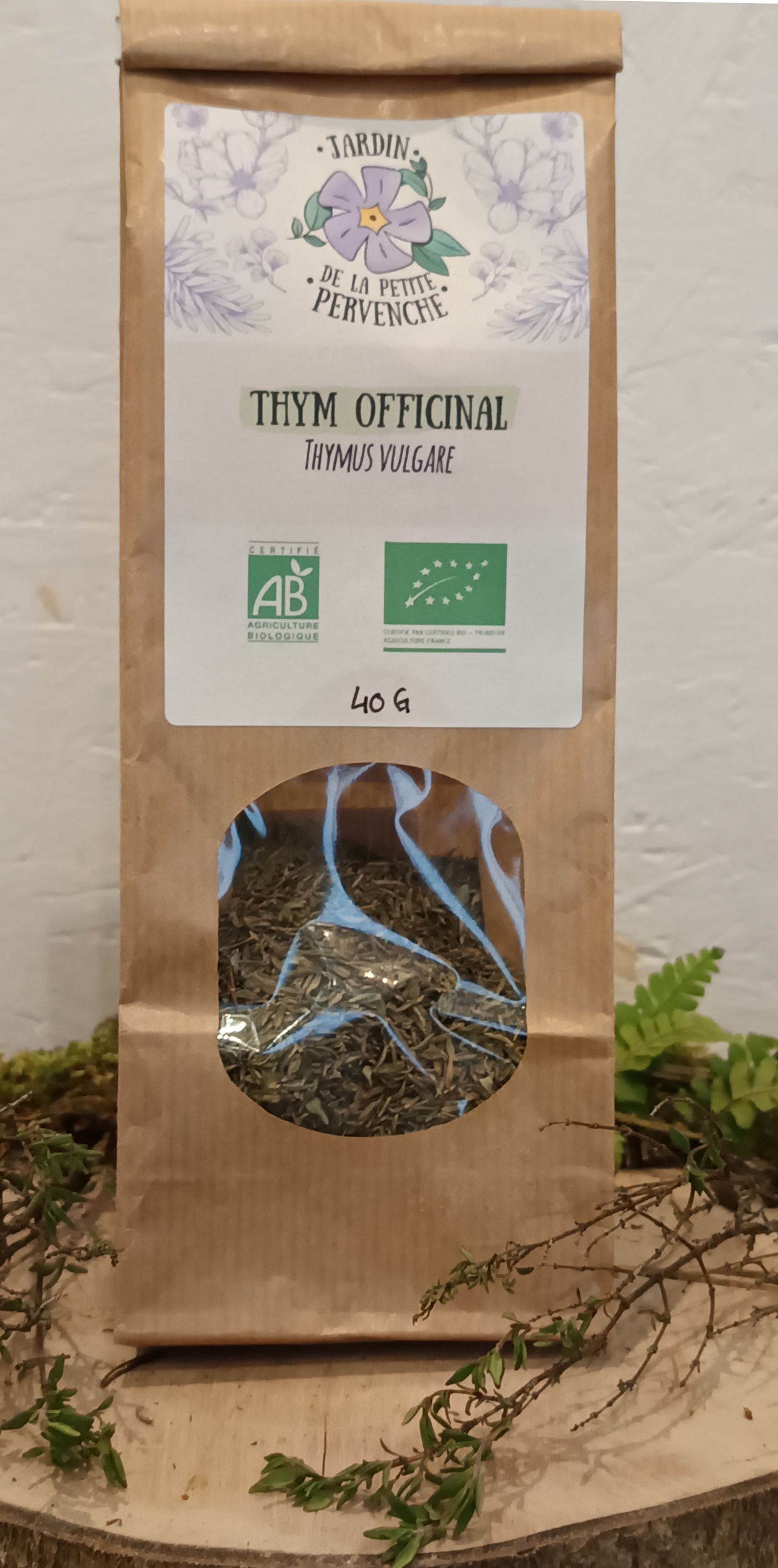TS33 - Tisane de Thym officinal 40 grammes