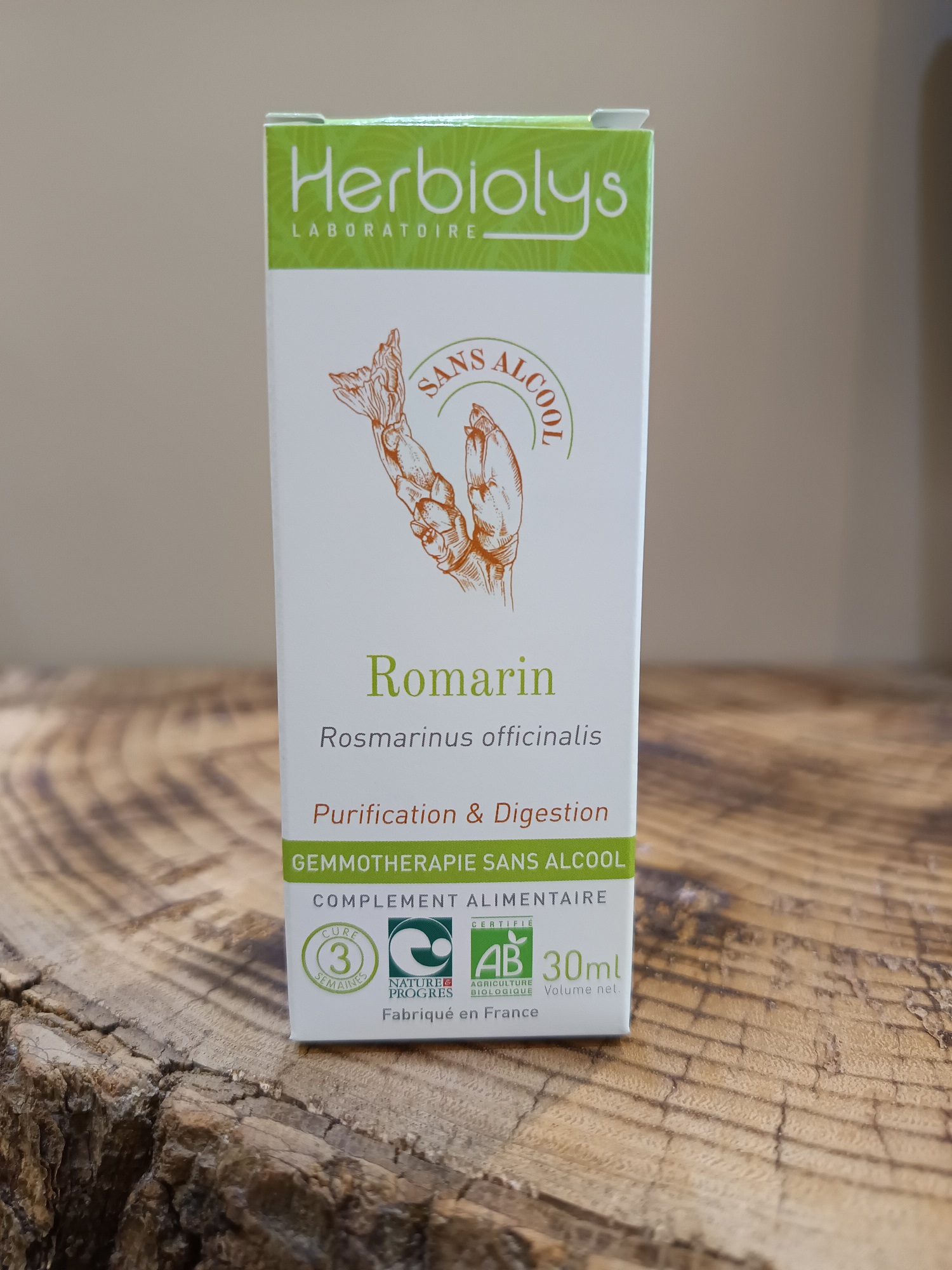 00005626-02 - Macérat Romarin sans alcool 30 ml
