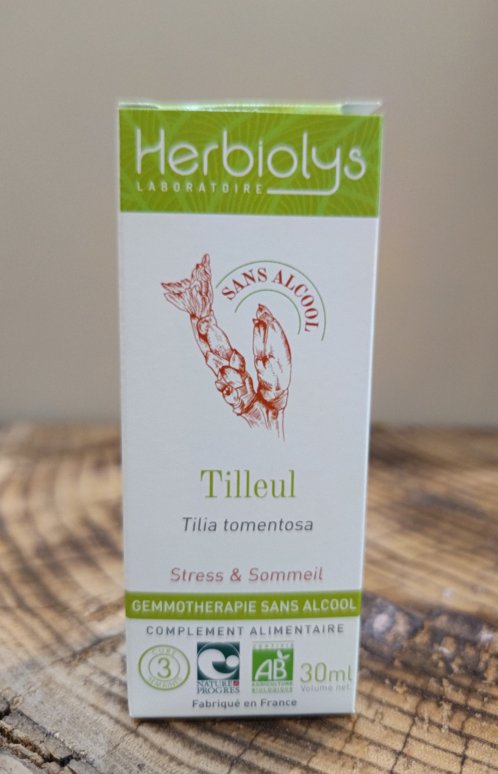 00005628-02 - Macérat Tilleul sans alcool 30 ml