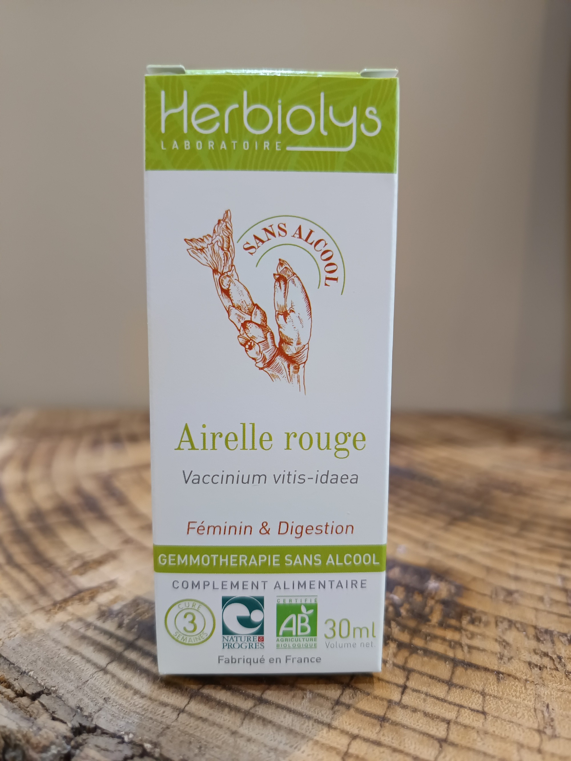 00005591-02 - Macérat Airelle sans alcool 30 ml
