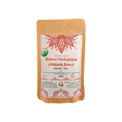 SANK-CHATFONCE - Henné chatain foncé