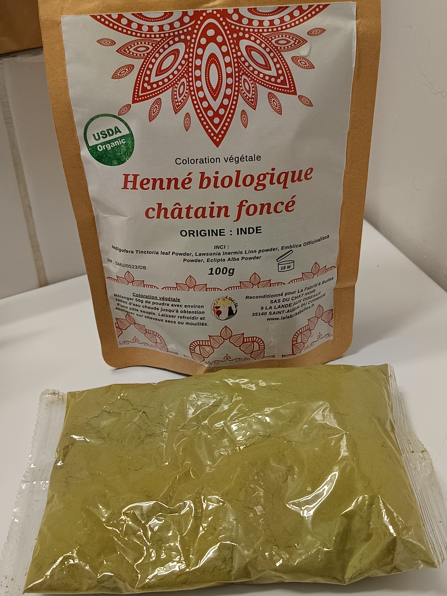 SANK-CHATFONCE-04 - Henné chatain foncé