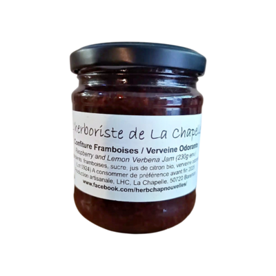 AR00040-4 - Confiture Framboise Verveine 240g