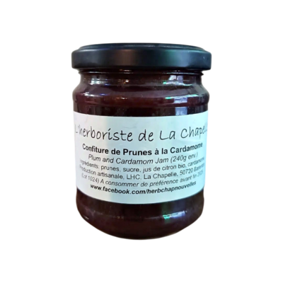 AR00040-6 - Confiture Quetsch Cardamone 240g