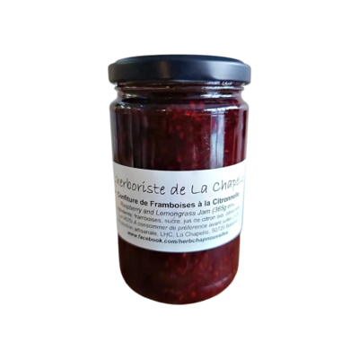 Confiture Framboise Citronnelle 340g