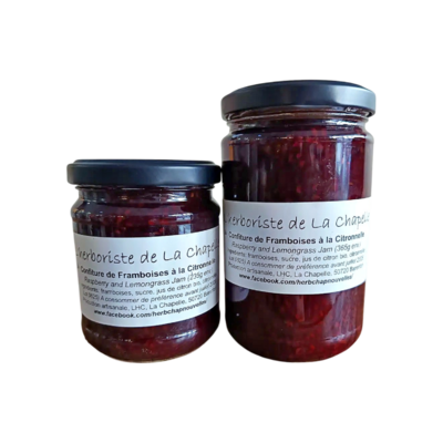 Confitures Framboise Citronnelle