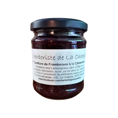 Confiture Framboise Citronnelle 240g
