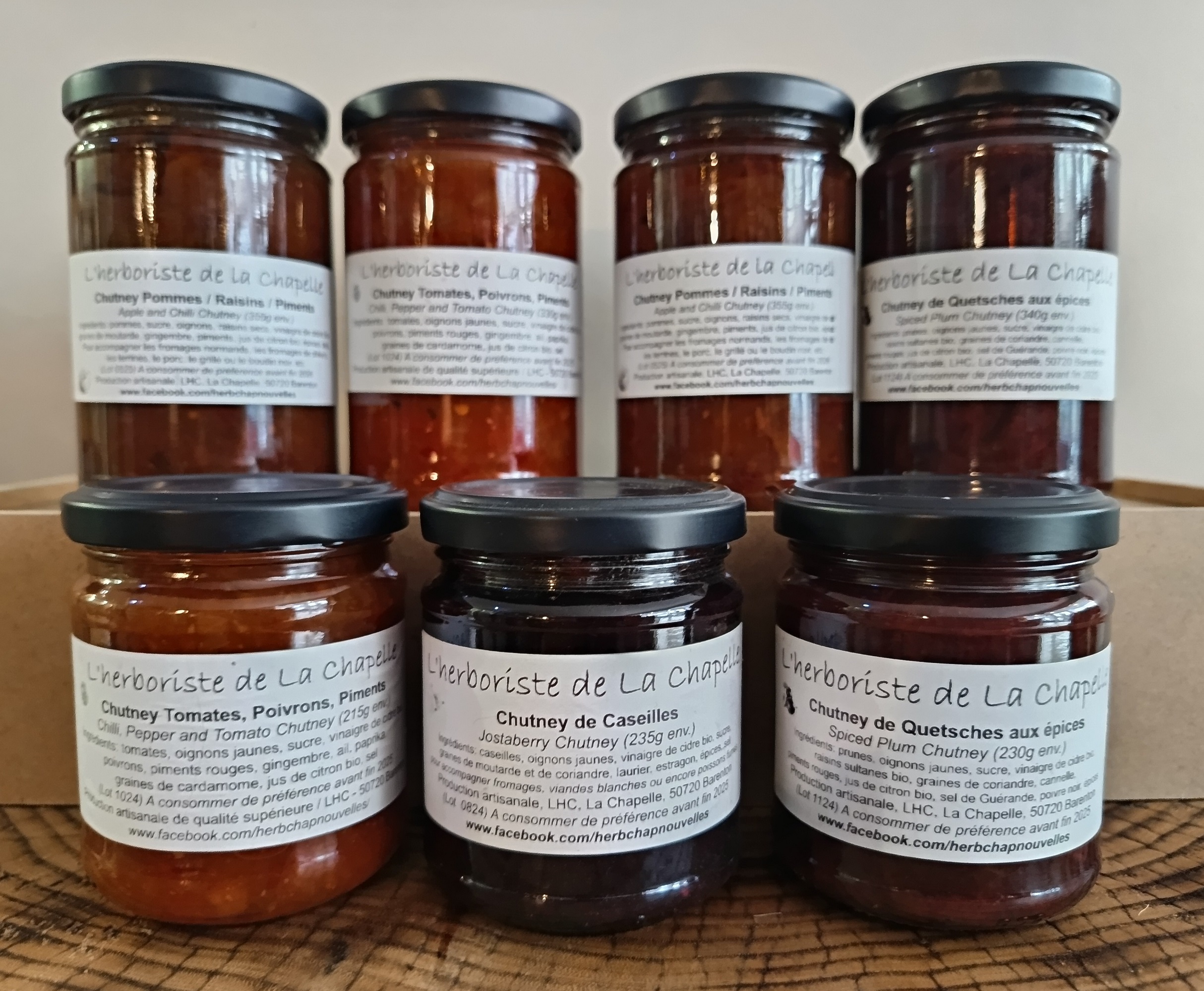 Gamme Chutneys