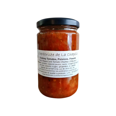 AR00075-3 - Chutney Tomates Poivrons 355g