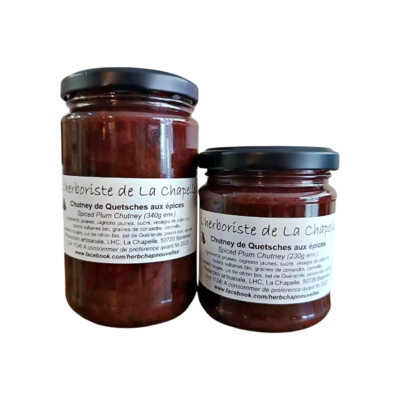 Chutneys Quetsches aux épices