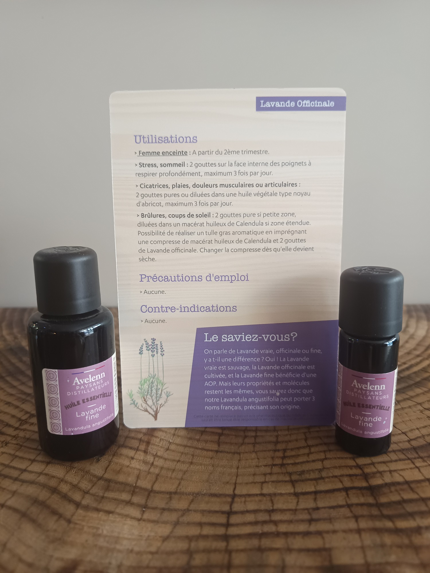 ACC006-03 - Carte Lavande officinale