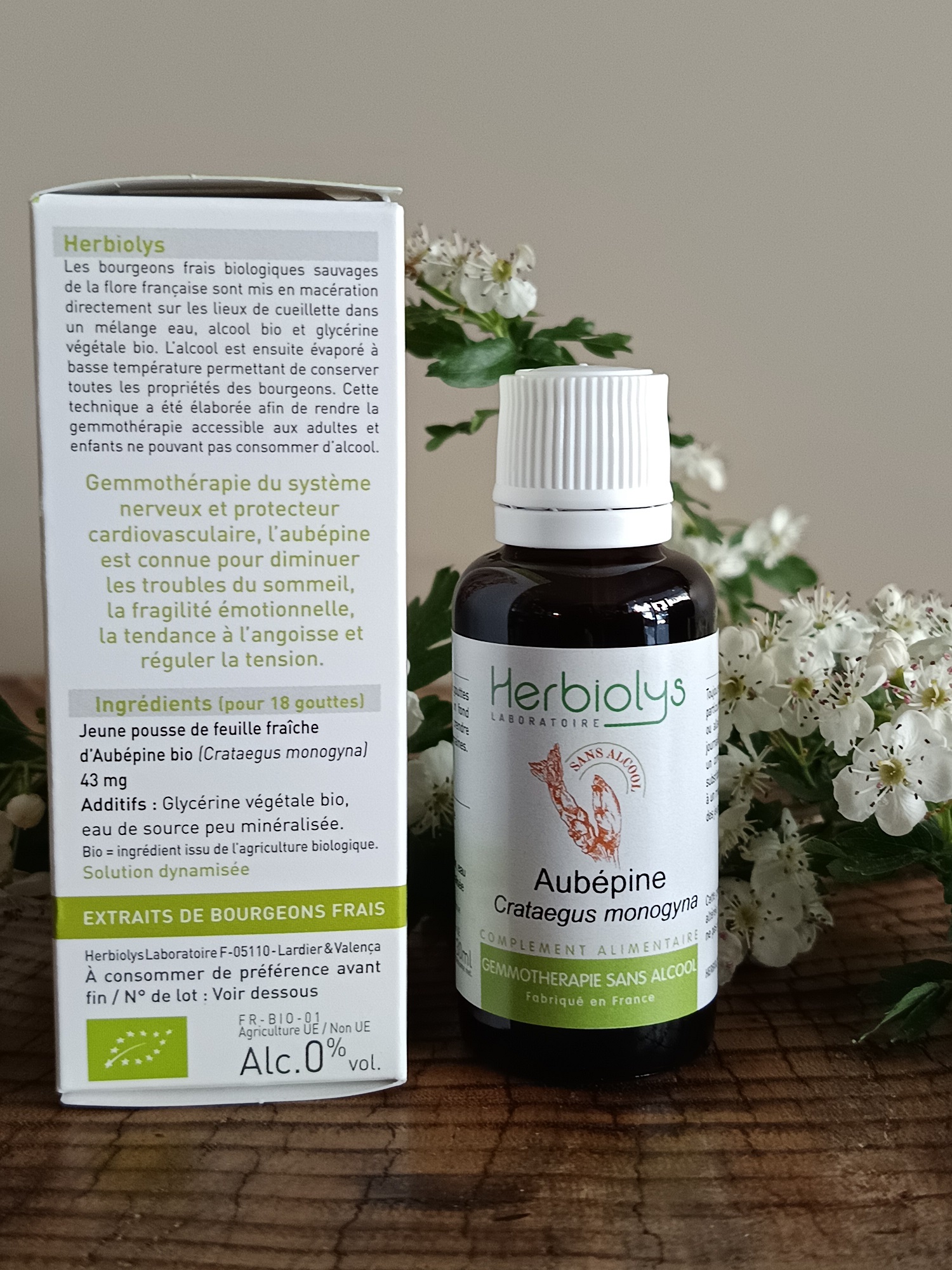 00005611-03 - Macérat Aubépine sans alcool 30 ml