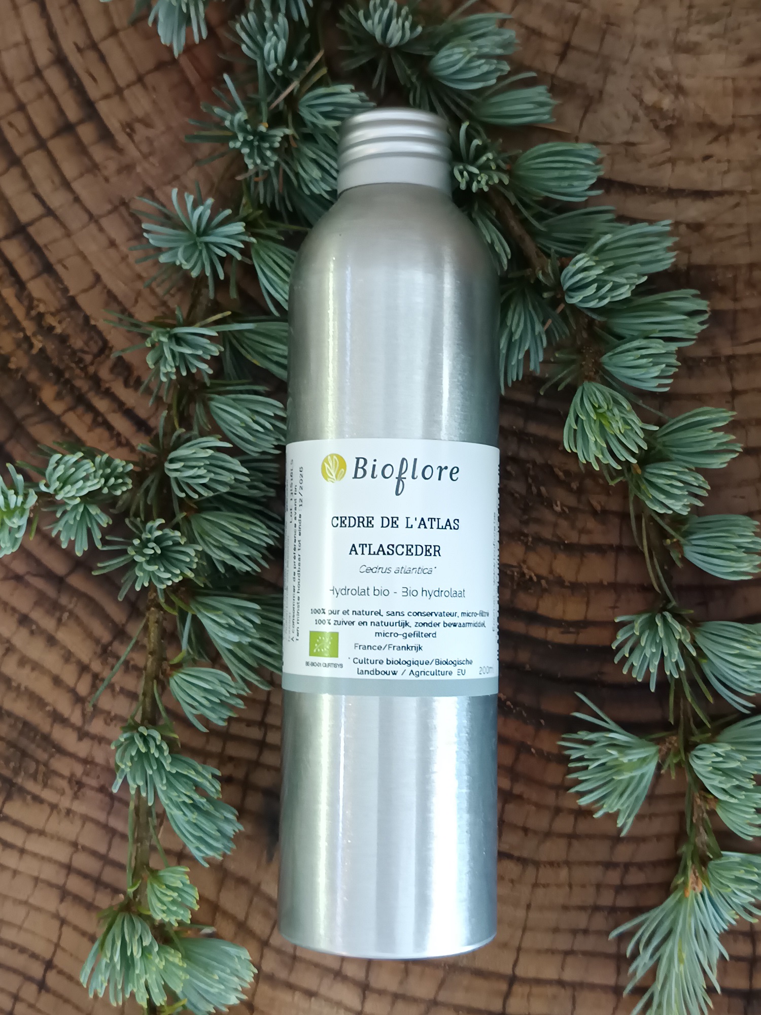 HACEATB200-03 - Hydrolat Cèdre de lAtlas 200 ml Bioflore