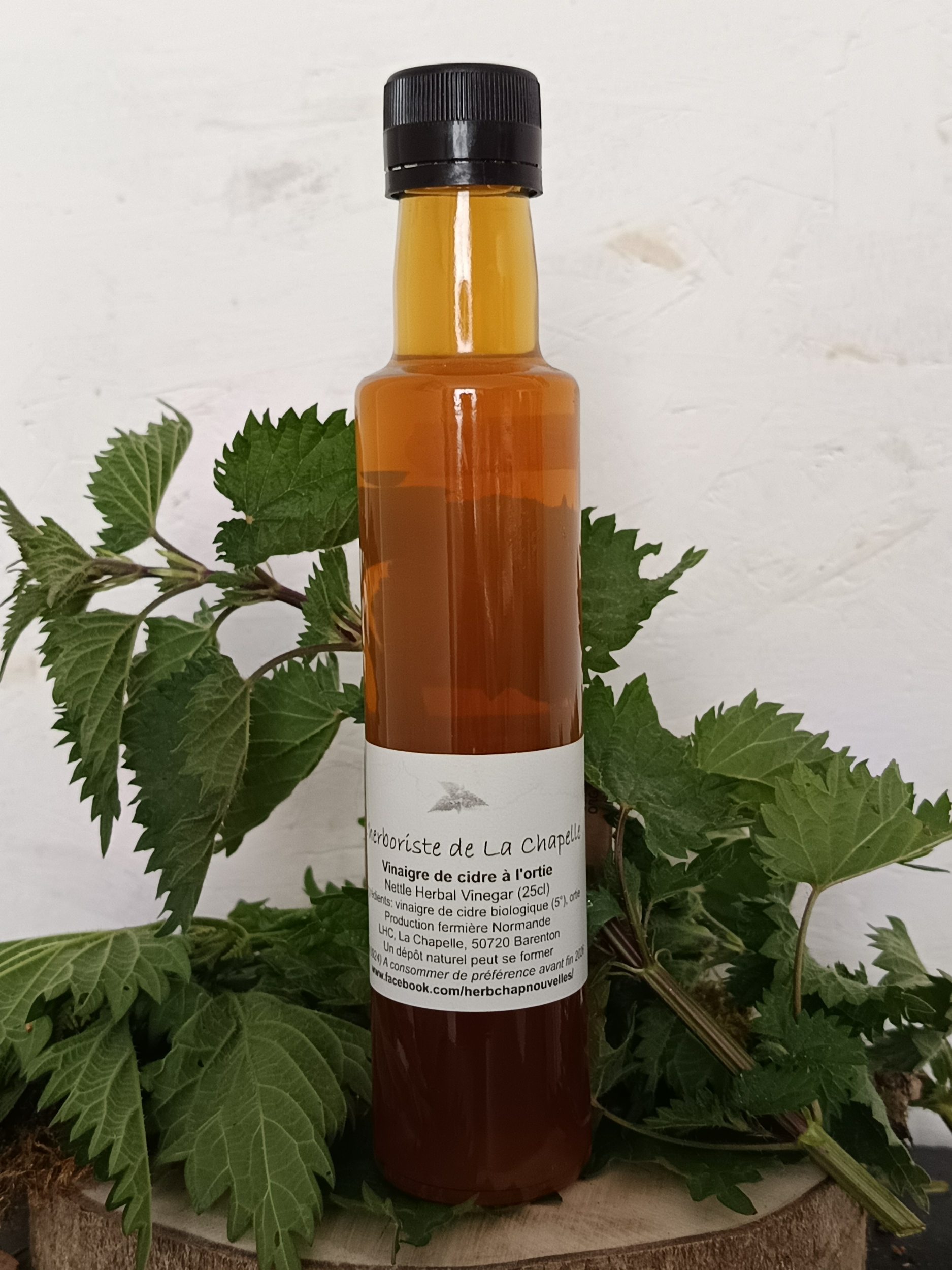 AR00006-7 - Vinaigre de cidre aromatisé à lortie