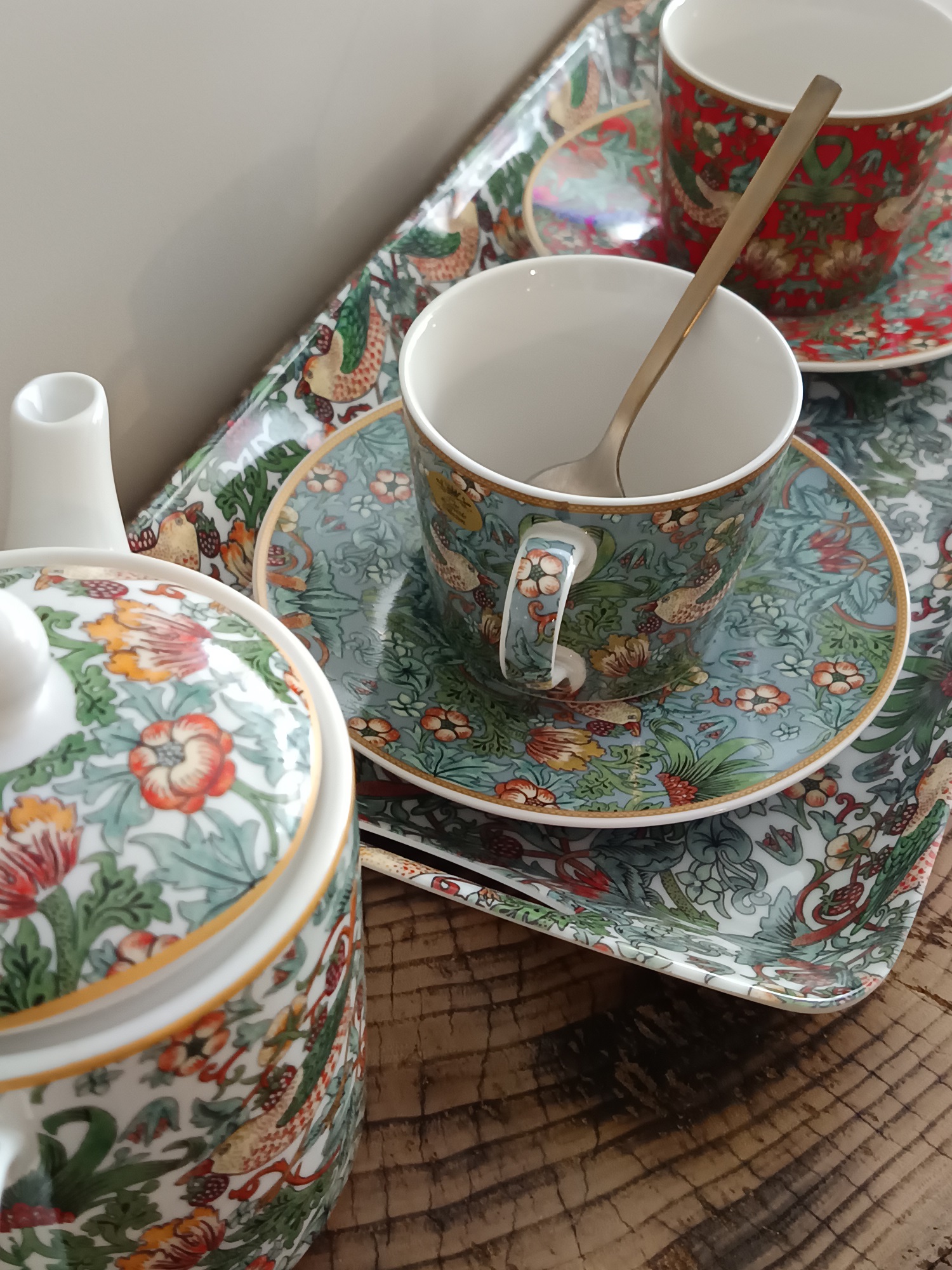 8596232-bleu-09 - Set tasse + soucoupe vert