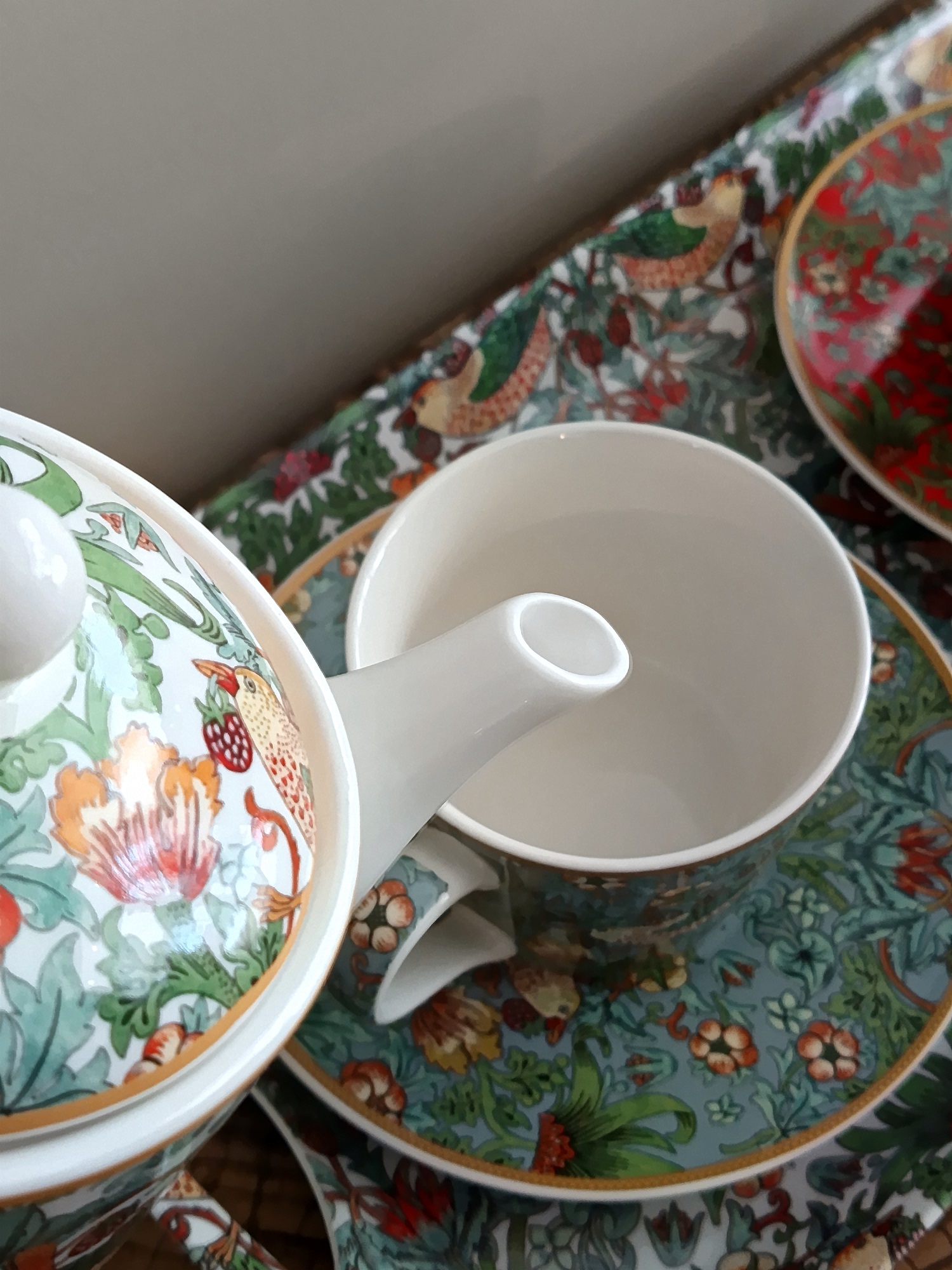 8596232-bleu-08 - Set tasse + soucoupe vert