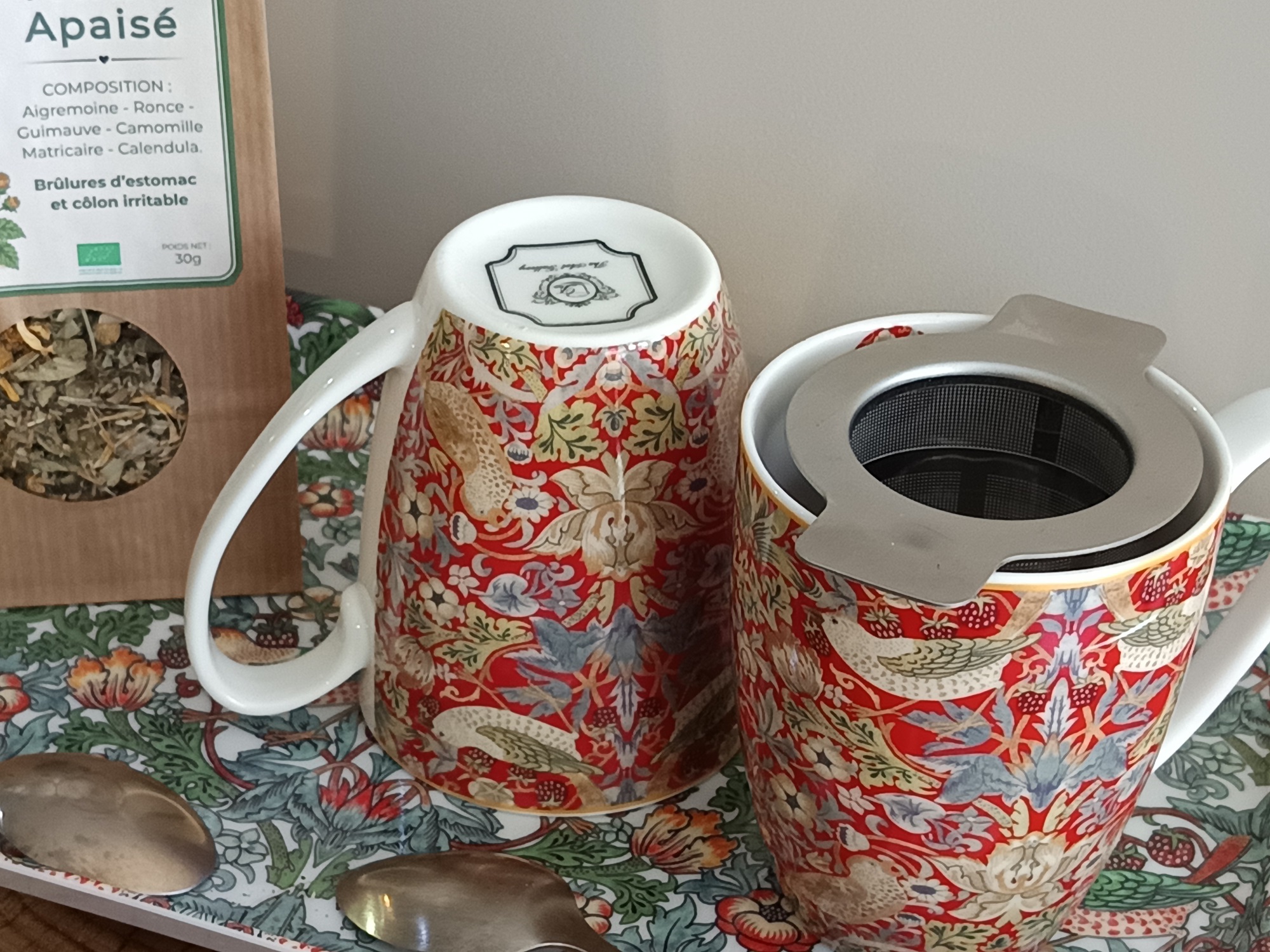 T1_38977-09 - Set de 2 mugs 380 ml rouge
