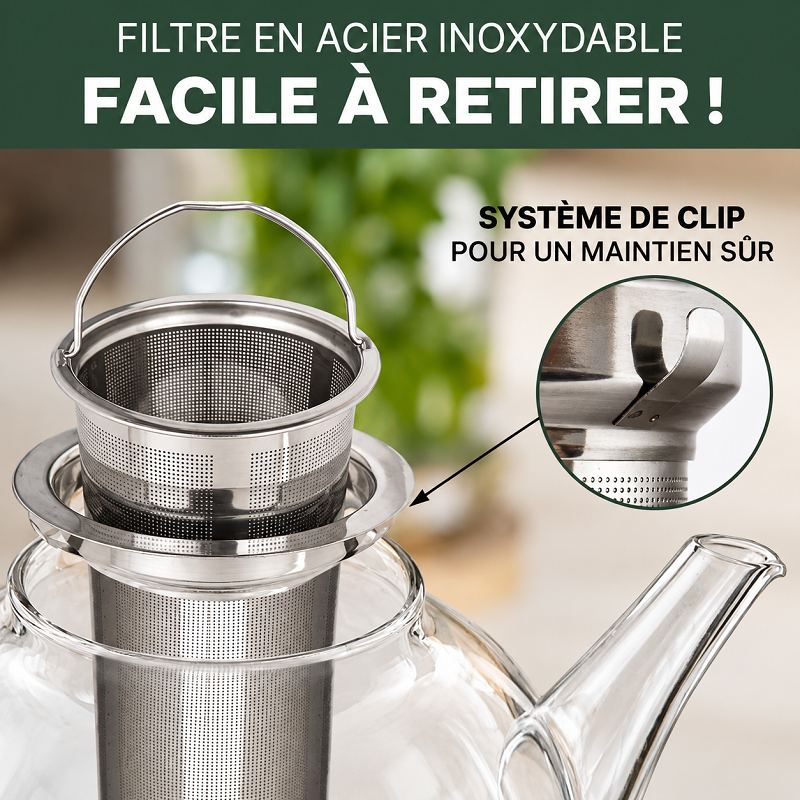 Theière translucide 0.8L - 5