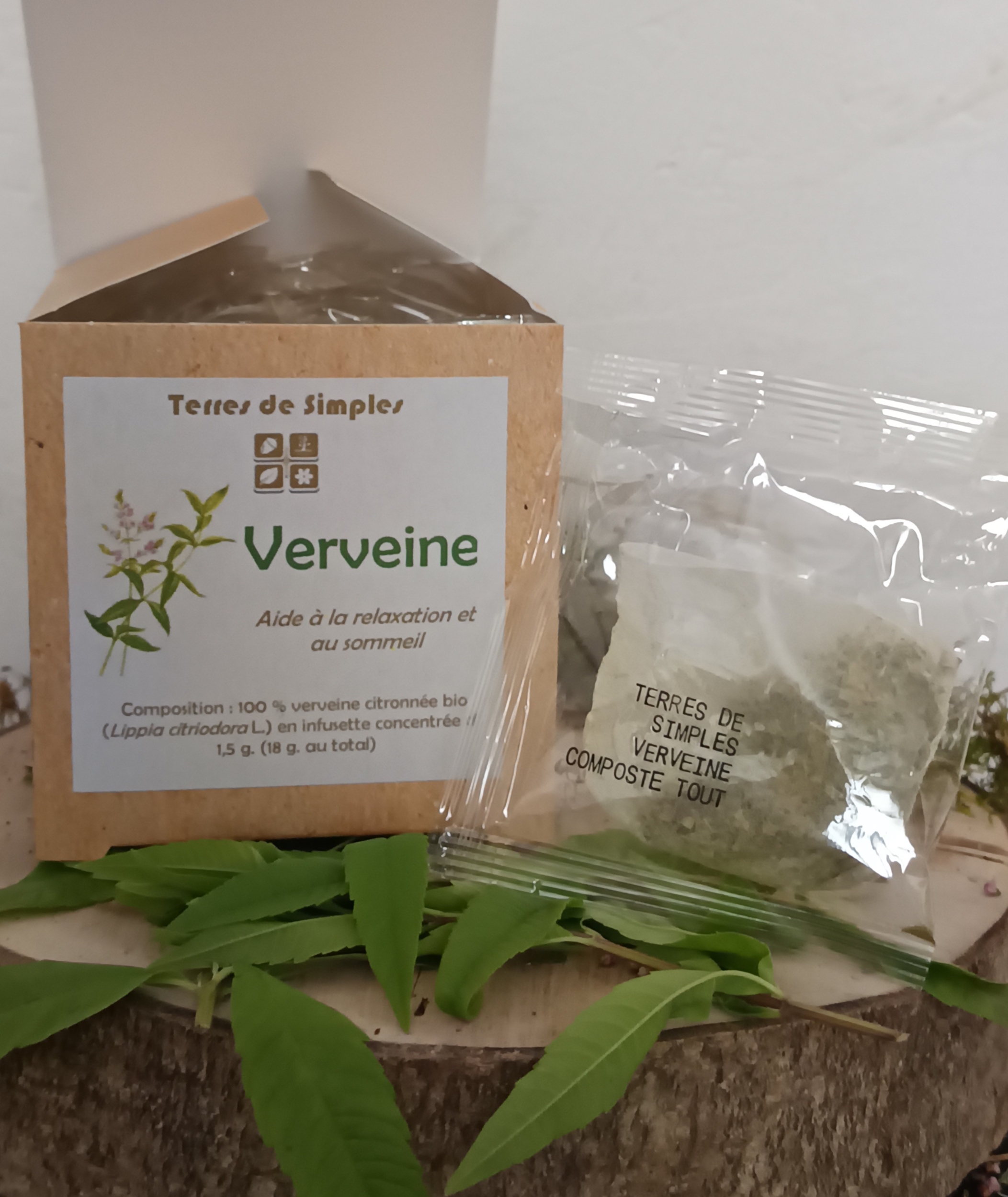 INF20-02 - Tisane Verveine citronnée en infusette