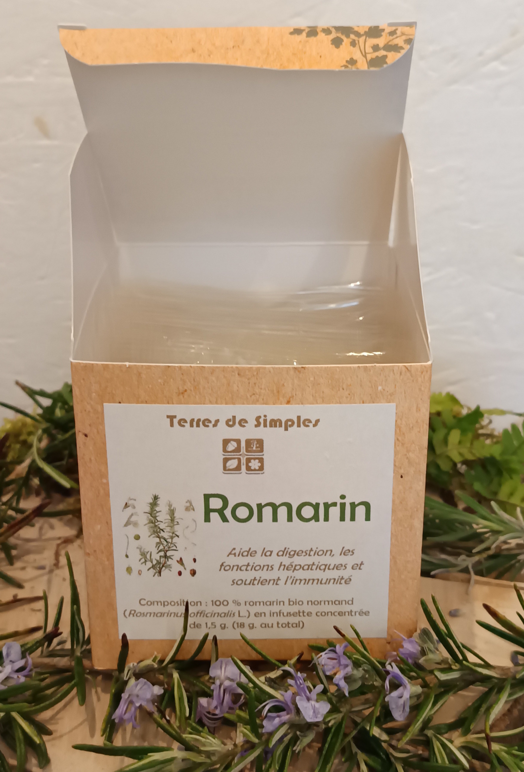 INF16-02 - Tisane Romarin officinal en infusette