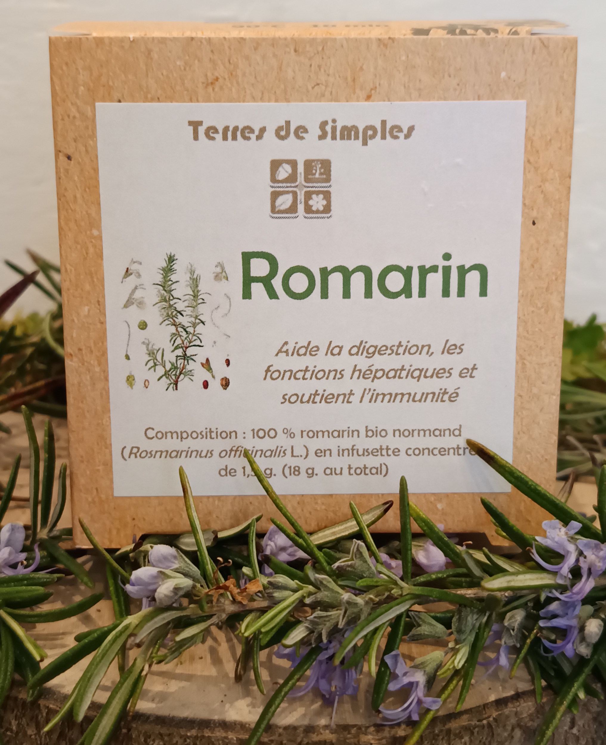 INF16-01 - Tisane Romarin officinal en infusette