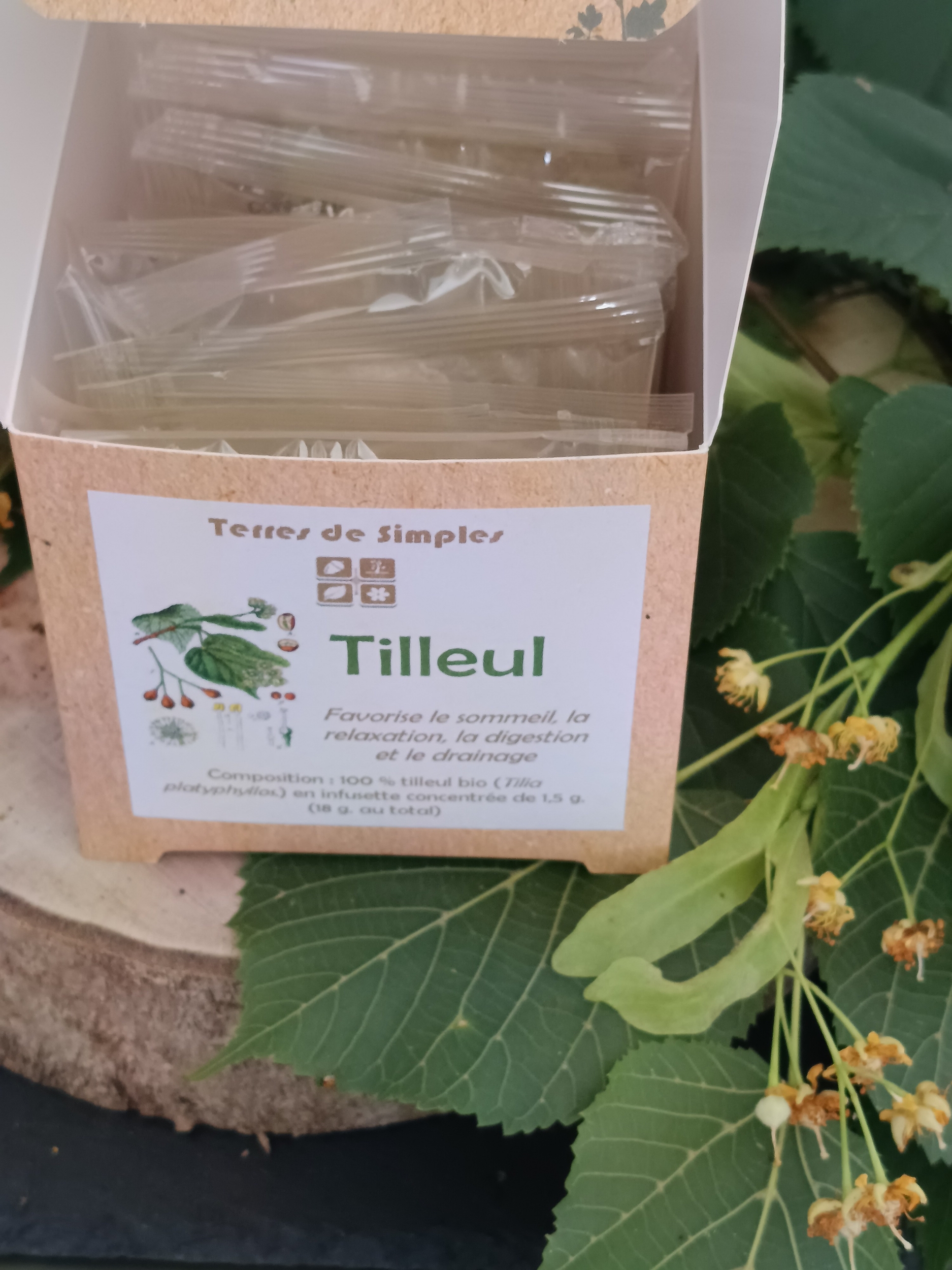 INF19-02 - Tisane Tilleul en infusette
