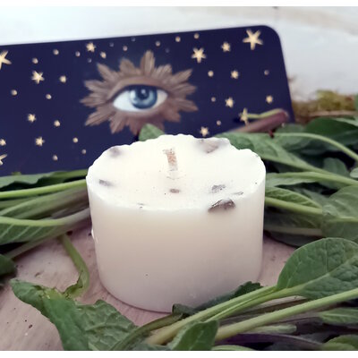 BOUGIE1 - Bougie oracle à la Sauge