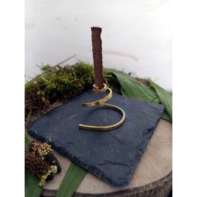 TPE - Porte encens spirale en cuivre