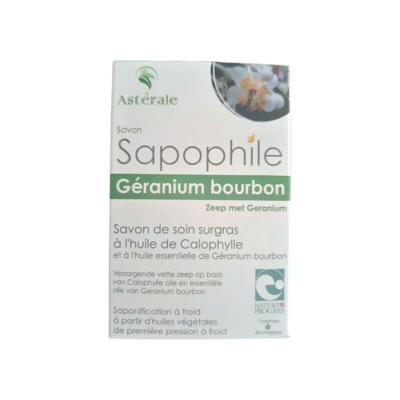 SAPGB - Savon Sapophile Géranium Bourbon