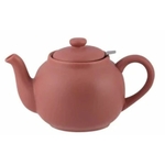 14 ROS - Théière rose terracotta